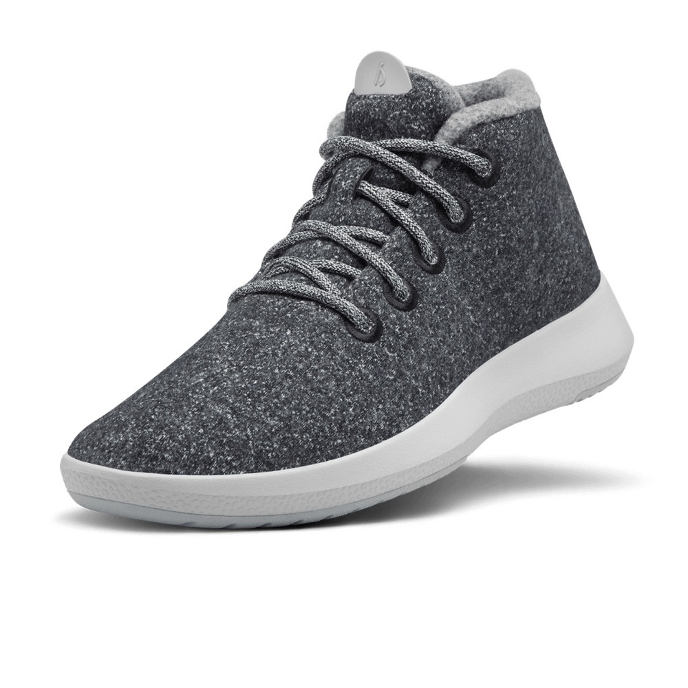 Allbirds Men’s Runner‎ Up Mizzle Wool High Top Gray Sneakers Size 11
